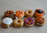 Fall and Halloween Doughnut Charm Collection