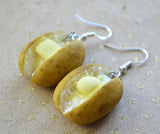 Buttered Baked Potato Dangle Earrings