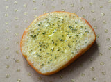 Mini Garlic Bread Magnet, Realistic Polymer Clay Food